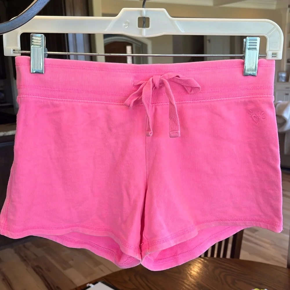 Justice Bright Pink Comfy Shorts